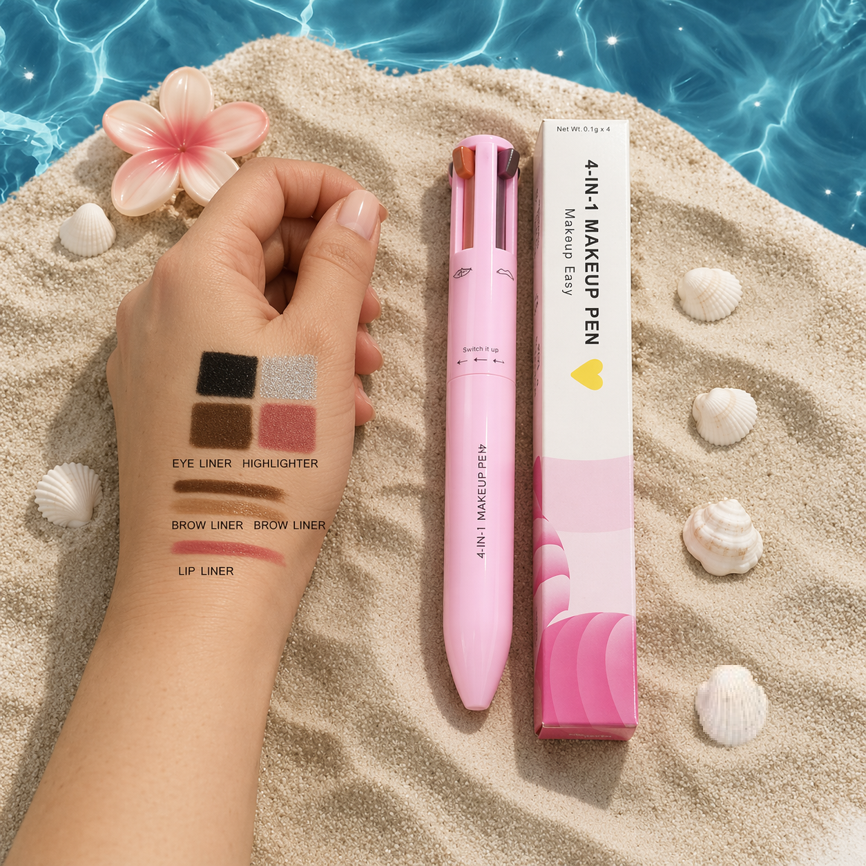 SummerGlow 4-in-1 Pen pink n°1